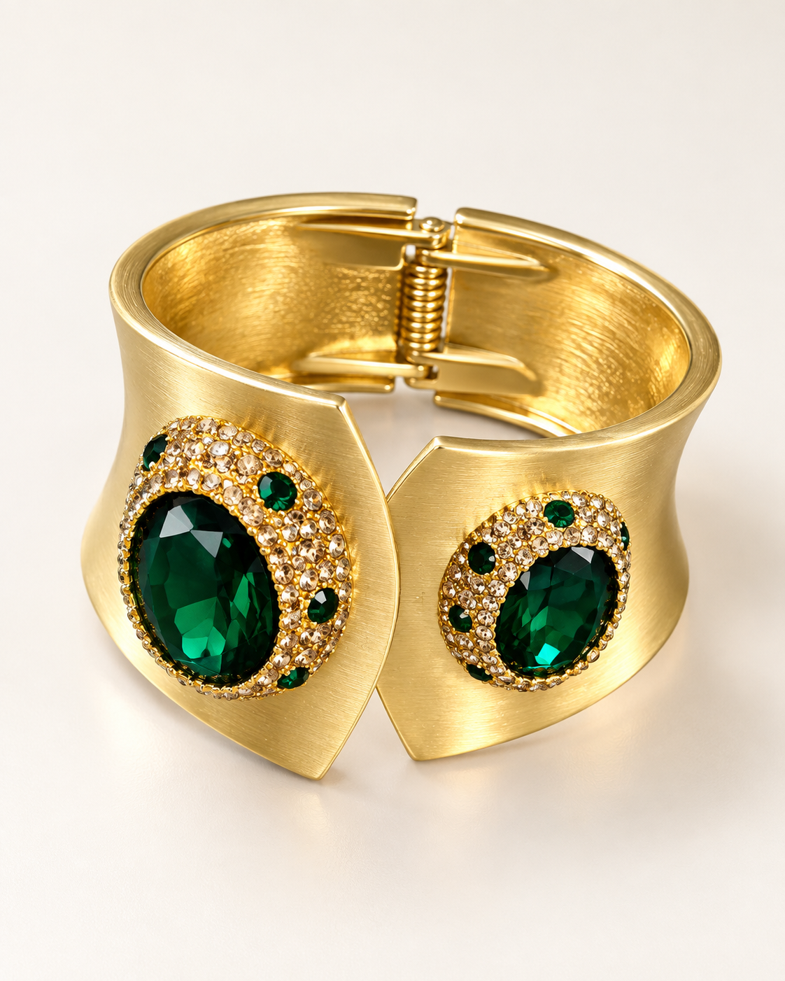 Parure Émeraude Impériale — Bracelet de face