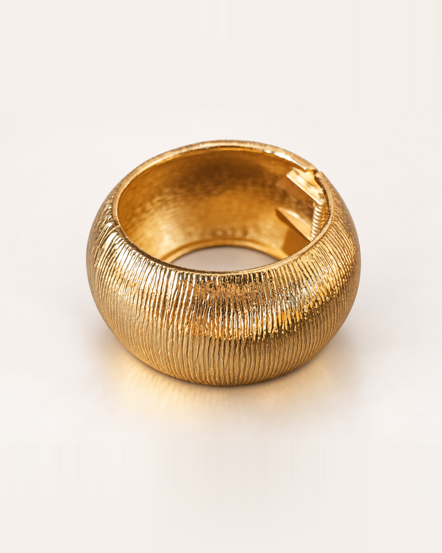 Bracelet Manchette Éclat — Doré