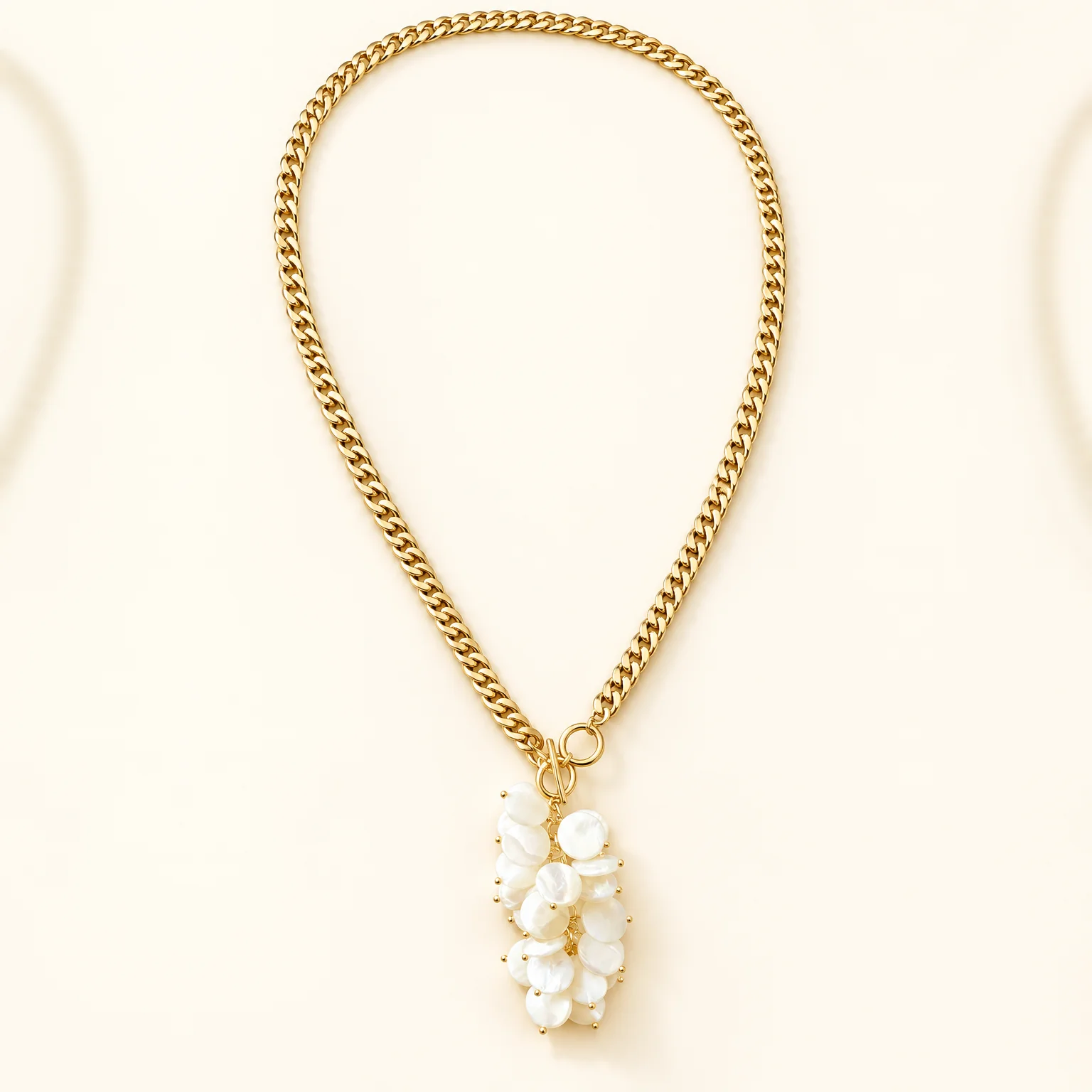 Collier Cascade Nacrée — Collier Cascade Nacrée — Vue complète