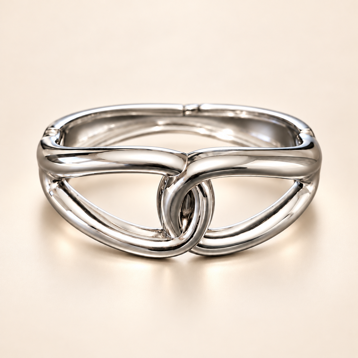 Bracelet Jonc Alliance Entrelacé