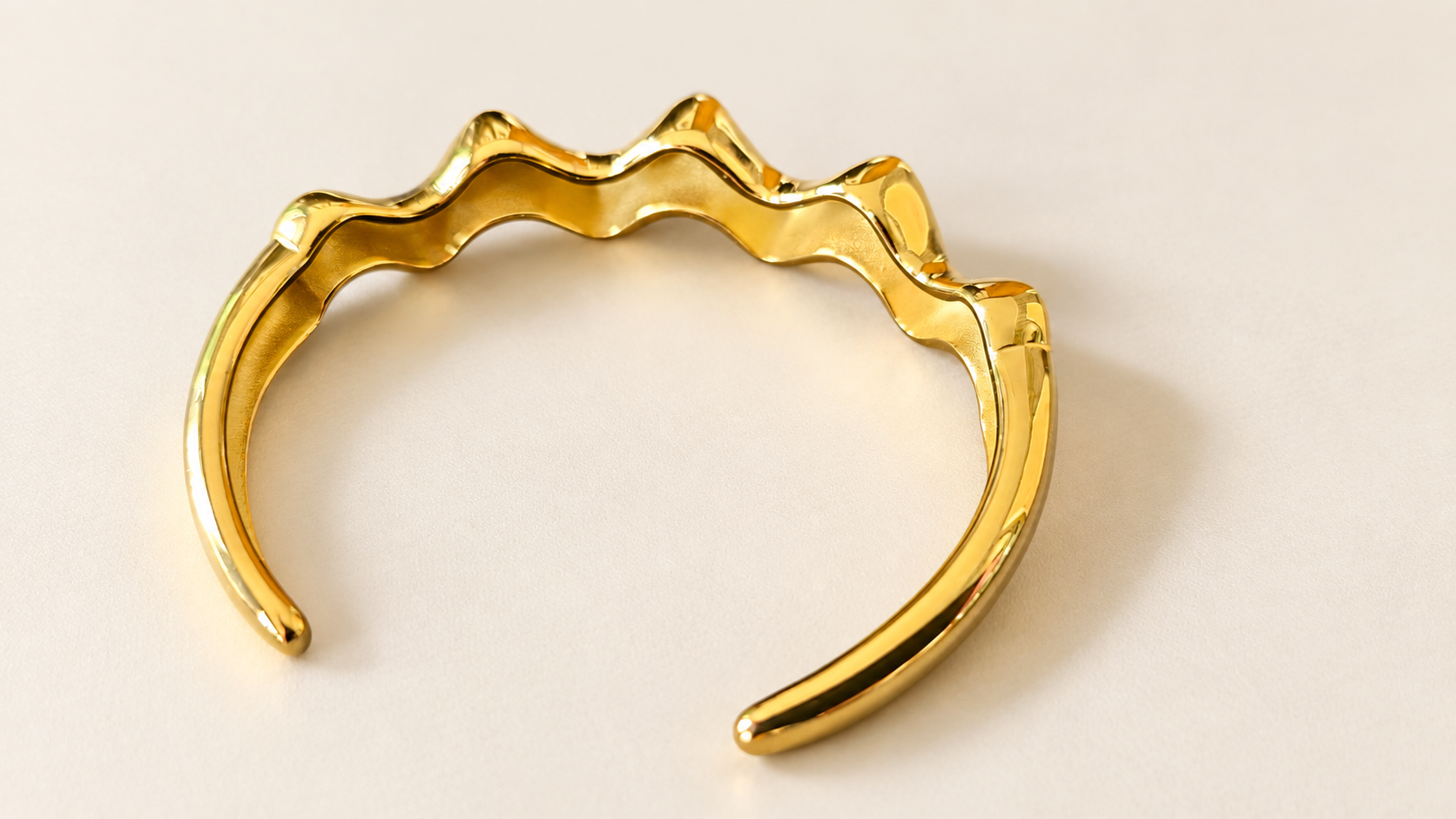 Bracelet Sillage Ruban Doré