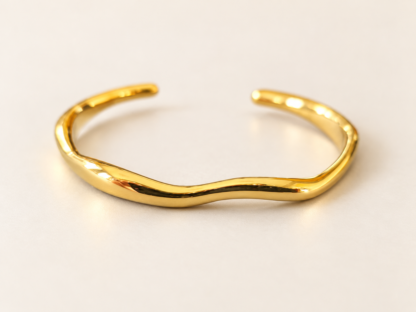 Bracelet Jonc Sillage Doré