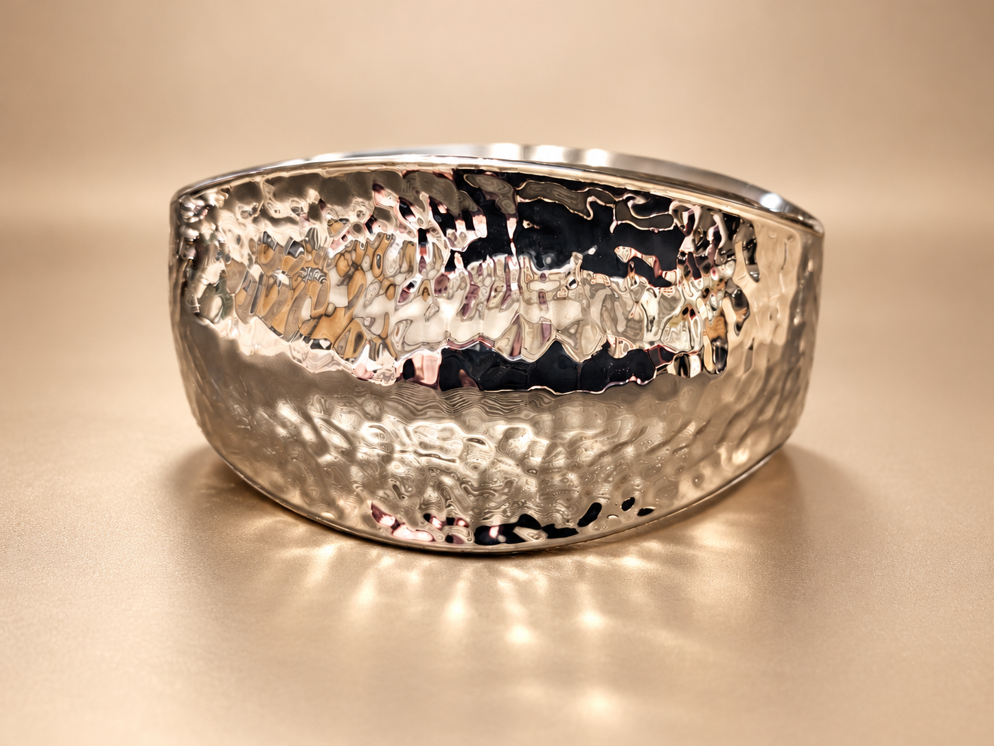 Bracelet Manchette Sillage Martelé